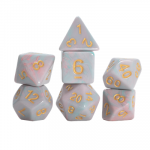 Sirius Dice RPG-Würfel-Set Pink Unicorn (7 Stück)