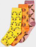 Pokémon Socken 3er-Pack Three Icons 35-38