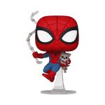Spider-Man Funko POP&Buddy! Movies Figur Spidey w/Sandwich(Dog) 9 cm