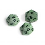 Ultra Pro Vivid Heavy Metal D20 Würfel Cool Matcha