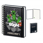 Minecraft 3D Wiro Notizbuch A5 Creeper