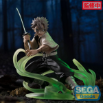 Demon Slayer Kimetsu no Yaiba Xross Link Anime PVC Statue Sanemi Shinazugawa Hashira Training Arc 12 cm