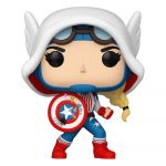 Marvel Funko POP! Vinyl Figur Cap-Gwen 9 cm