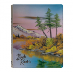 Ultra Pro Premium 9-Pocket Zippered Pro-Binder Kartenmappe Bob Ross Mighty Mountain Lake
