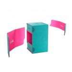 Gamegenic Watchtower XL Aufbewahrungsbox für 100+ Karten Teal/Pink