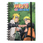 Naruto Shippuden A5 Wiro Notizbuch Charaktere