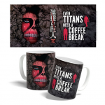 Attack on Titan Tasse Titan Coffee Break Time 325 ml