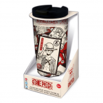 One Piece Edelstahl-Reisebecher Cards 425ml