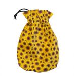 Q-Workshop Würfelbeutel Full Art Sonnenblume