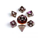 FanRoll Mini Würfel Set Stardust Supervolcano (7 Stück)