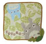 Mein Nachbar Totoro Mini-Handtuch Eichelblätter 25x25cm