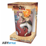 Fairy Tail Glas 400 ml Natsu, Lucy, Happy & Plue