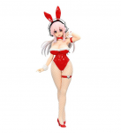 Super Sonico BiCute Bunnies PVC Statue Red Color Ver. 30 cm