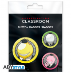 Assassination Classroom Button 3er Pack Koro-sensei