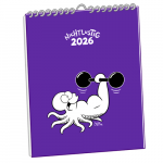 NICHTLUSTIG Wandkalender 2026