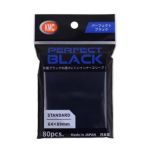 KMC Hüllen Standardgröße Perfect Black (80 Stück)
