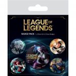 League of Legends Ansteck-Buttons 5er-Pack Champions