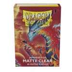 Dragon Shield Hüllen japanische Größe Matt Transparent Outer Sleeves (60 Stück)