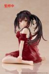 Date A Live V PVC Statue Desktop Cute Figure Kurumi Tokisaki Nightwear Ver. Renewal 13 cm