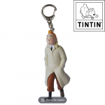 Tim und Struppi Schlüsselanhänger Tim im Mantel gehend 5,5cm