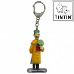 Tim und Struppi Schlüsselanhänger Schulz mit offenem Fächer