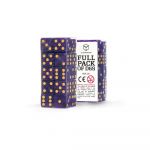 Q Workshop Würfel Set Full Pack D6 Shimmering Purple (20 Stück)