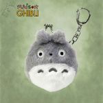 Mein Nachbar Totoro Mini-Geldbeutel mit Schlüsselanhänger grauer Totoro