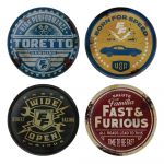 Fast & Furious Untersetzer 4er-Pack Vintage Style