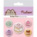 Pusheen Sweets Buttons 5-er Pack