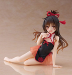 To Love-Ru Darkness PVC Statue Desktop Cute Figure Mikan Yuki Chinese Dress Ver. 13 cm