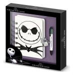 Nightmare before Christmas Notizbuch mit Kugelschreiber Geschenk-Set Jack