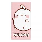 Molang Handtuch Pink 150 x 75 cm