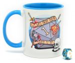 Magic Glassstaff Geschenkbox Tasse & Würfel D20 Guess I'll Die