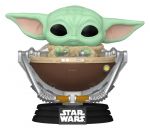 Star Wars: The Mandalorian and Grogu Funko POP! Vinyl Wackelkopf-Figur Grogu in Pram 9 cm