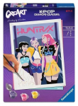 KPop Demon Hunters CreArt Malen nach Zahlen Malset Huntrix