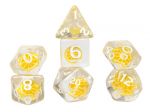 Sirius Dice RPG-Würfel-Set Fruit Slice Lemon (8 Stück)