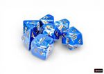 Chessex Brush Wavebreak/Gold Polyhedral 7-Würfel-Set