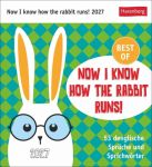 Now I know how the rabbit runs Postkartenkalender 2027