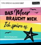 Typo-Sprüche-Kalender Postkartenkalender 2027