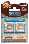 One Piece Funko POP! Vinyl Figuren 2er-Pack Monkey D. Luffy & Nami 2 cm