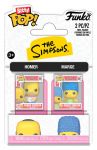 Simpsons Bitty POP! Vinyl Figuren 2er-Pack Homer & Marge 2 cm