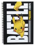 Pokémon Notizbuch A5 Battle Pikachu