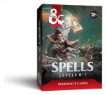 Dungeons & Dragons RPG Referenzkarten Zaubersprüche Stufen 0-1 (englisch)