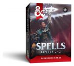 Dungeons & Dragons RPG Referenzkarten Zaubersprüche Stufen 2-3 (englisch)