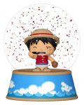 One Piece Funko Minifigur Glitzer Globe Luffy 5 cm