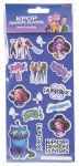 KPop Demon Hunters Sticker Set Puff