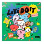 BT21 Wandkalender 2027 30 x 30 cm