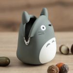 Mein Nachbar Totoro Silikon Mini-Portmonaie Totoro grau