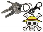 One Piece Schlüsselanhänger Strohhut Totenkopf