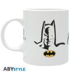 DC Comics Tasse 320ml Batman/Superman/Wonder Woman Silhouetten